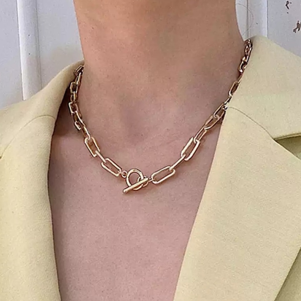 NEW 14k gold plated necklace